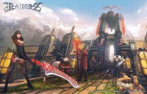韩国游戏展,raiderz,gunz2最新图片